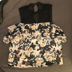 Guess XL, floral, blouse